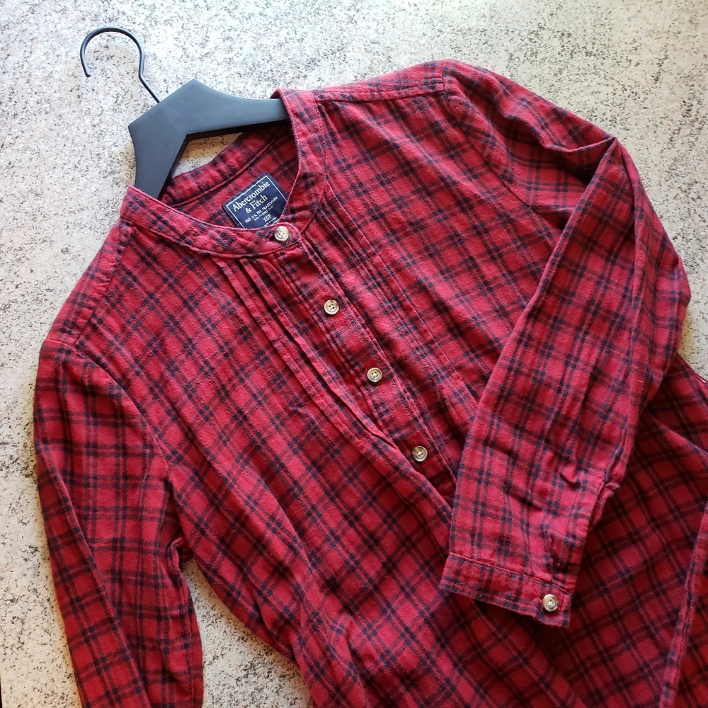 Abercrombie & Fitch Plaid Flannel Dress
